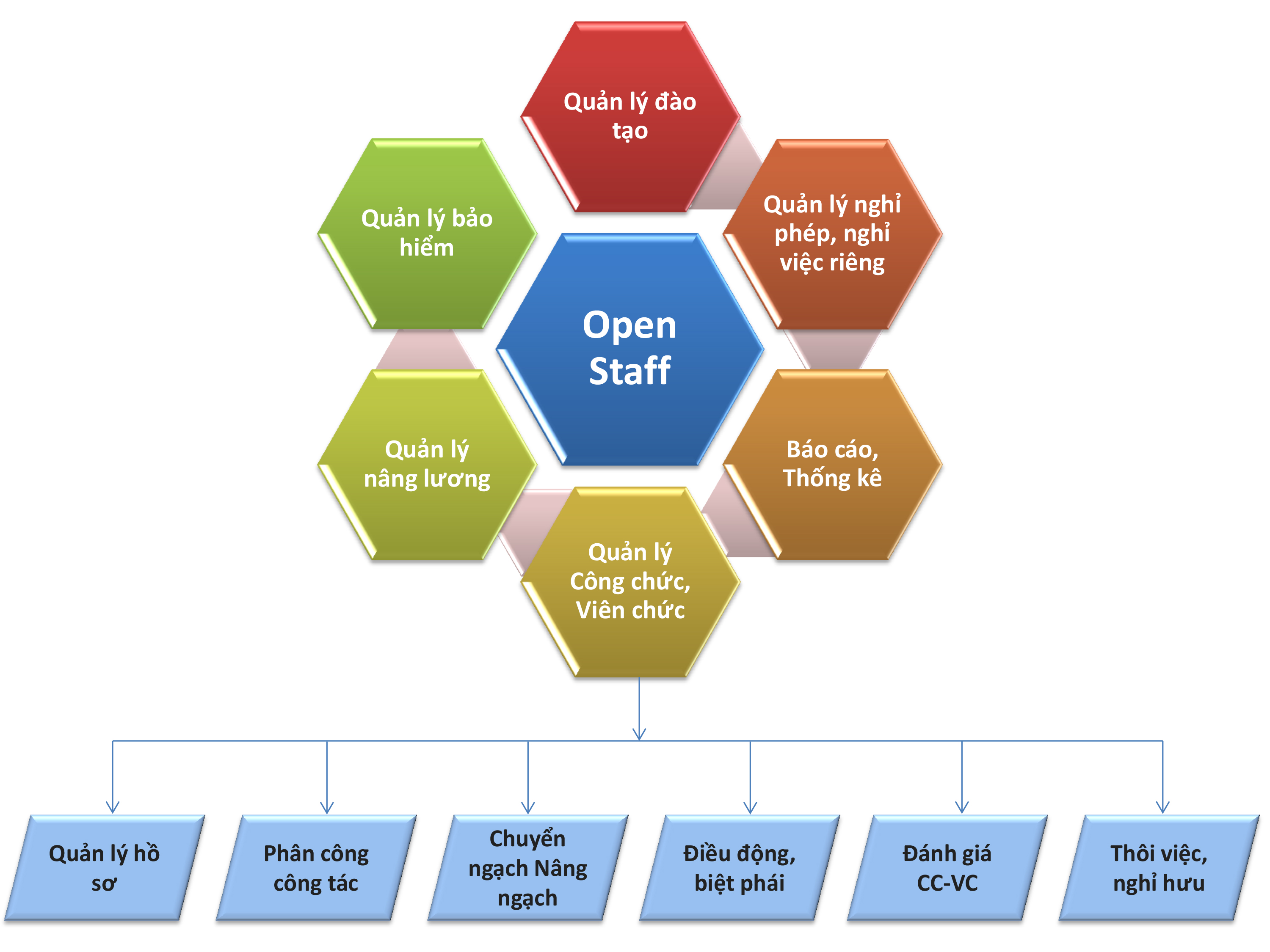 Phần mềm Quản lý cán bộ Công chức, Viên chức OpenStaff